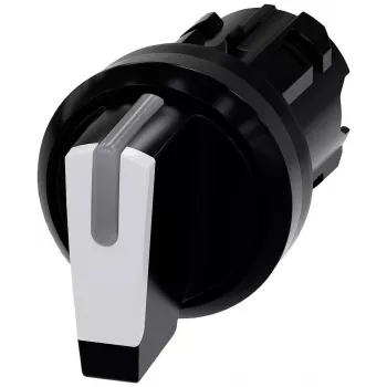 Siemens SIRIUS ACT Elemento frontal de seletor, branco, 2 posições, 22mm 3SU1002-2BN60-0AA0