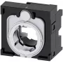 Siemens SIRIUS ACT Suporte para 4 aparelhos de comando, 22 mm, plástico preto, montagem em painel frontal, 3SU1500-0BA10-0AA0