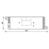 JUNG KNX Controlador LED 5 canais DC 5-48V, calha DIN, Secure, 390051SLEDE