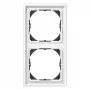 Jung LS982HBFWW Moldura 2 módulos para LS 990, 28 mm de altura de montagem, branco alpino