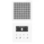 JUNG DABLS1BTWW Rádio inteligente DAB+ com Bluetooth, mono, branco alpino