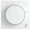 BUSCH-JAEGER Placa Central Redonda com Impressão 1-6, Branco Estúdio, 2CKA001710A4207