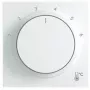 BUSCH-JAEGER Placa Central Redonda com Impressão 1-6, Branco Estúdio, 2CKA001710A4207