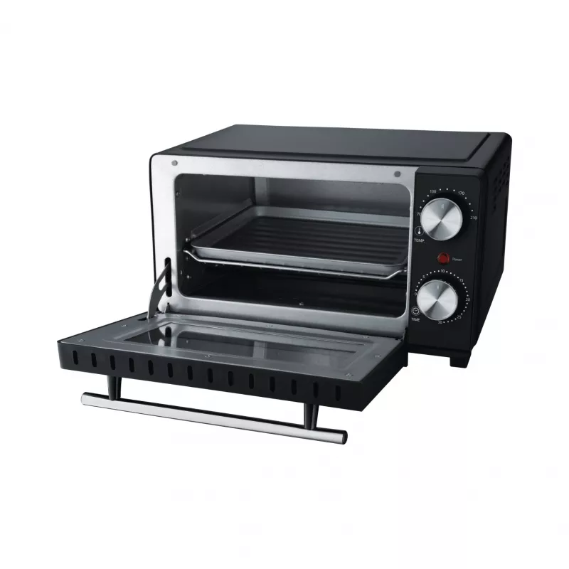 Mini-forno Steba KB M 9 9 L 800 W preto/prateado 04.69.00