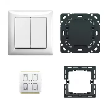 Conjunto de interruptor BT Busch-Jaeger 6716/01 UJ-914 (2CKA006730A0153)