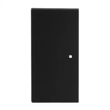 Tampa dupla de tecla BUSCH-JAEGER 6230-20-45M, sem inscrição, preto mate 2CKA006220A0947