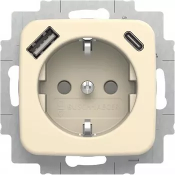 Tomada SCHUKO BUSCH-JAEGER com USB-A+C, 20 EUCB2USBAC-212 (2CKA002011A6295)