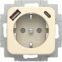 Tomada SCHUKO BUSCH-JAEGER com USB-A+C, 20 EUCB2USBAC-212 (2CKA002011A6295)