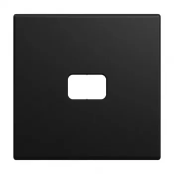 Tecla Busch-Jaeger Busch-balance SI com campo de símbolo aberto, preto mate 2CKA001731A4050