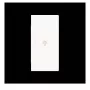 Busch-Jaeger future linear tecla dupla com símbolo de luz, direita, branco estúdio mate 2CKA006220A0953