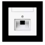 BUSCH-JAEGER placa central 1803-44G 1 tomada para UAE com campo de identificação (2CKA001710A4219)