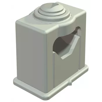 OBO Bettermann 3041 Terminal de isolamento Grip 16-24mm cinzento-claro 2105039