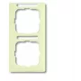 Busch-Jaeger SI Moldura de cobertura 2 módulos vertical branco alpino 1722NSKA-212