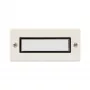 Grothe ETA 631 WS Placa cega para série de videoporteiros ETA 600, branco 55631