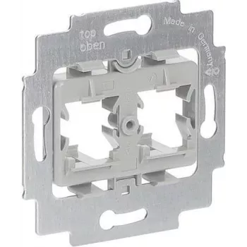Busch-Jaeger 1820 Moldura de montagem para 2 Modular Jacks, cinzento (2CKA001753A8057)