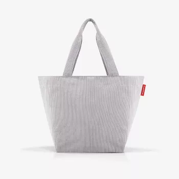 Reisenthel shopper M Saco de compras poliéster Cord Grey 15L ZS7084