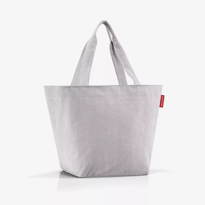 Reisenthel shopper M Saco de compras poliéster Cord Grey 15L ZS7084