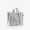 Saco de ombro reisenthel Softshopper Cord cinzento poliéster 47x38,5 cm GR7084