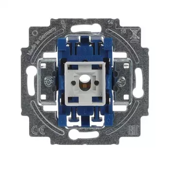 Mecanismo de interruptor de comutação Busch-Jaeger BJ 2400/7 US, 1 polo, 10 A, encastrar 2CKA001012A2235
