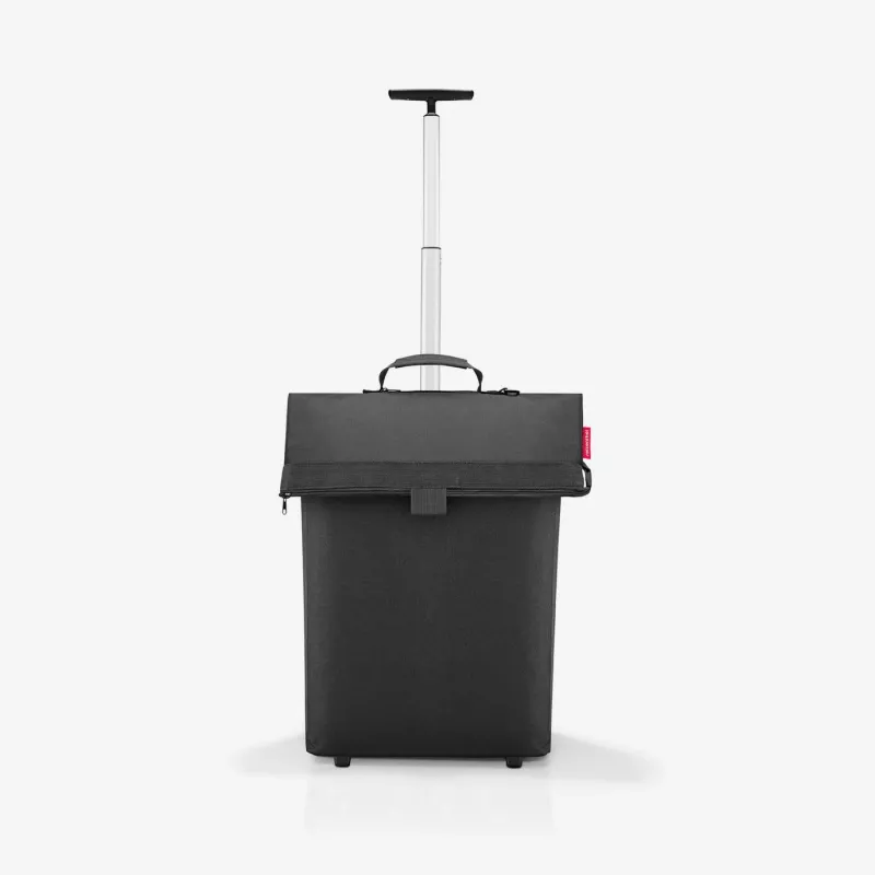 Carrinho de compras reisenthel trolley M saco 43L preto poliéster 2 rodas NT7003