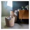 Reisenthel loophome S VR6043 cesto da roupa, redondo, poliéster/alumínio, Twist Coffee