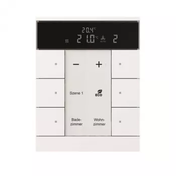 Termostato de ambiente BUSCH-JAEGER SBR/U6.0.11-84, comando 6 vezes, KNX 2CKA006330A0003