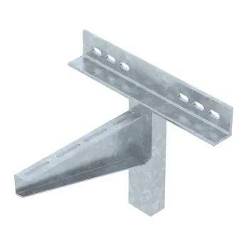 Braço de parede e de fixação OBO Bettermann AWSS 31 FT, 310 mm de alcance, aço galvanizado a quente 6417910