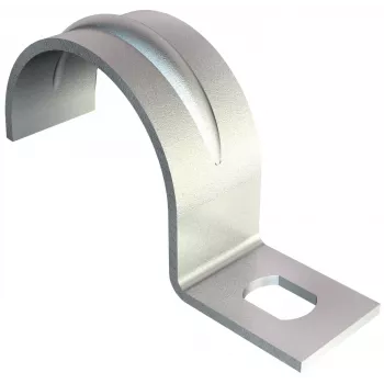 Abraçadeira de fixação em aço galvanizado OBO Bettermann 604 7 G para cabos e tubos de 7 mm, 100 unid. 1003070