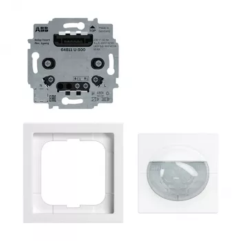 Conjunto flexível Multi BW180 detetor de presença Busch-Jaeger, encastrar, branco alpino 2CKA006800A3024