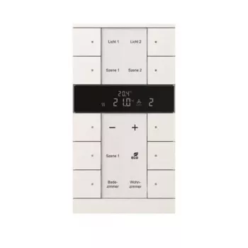 Aparelho HVAC 10 vias Busch-Jaeger, BE, studio/ws SBR/U10.0.11-884 (2CKA006330A0051)
