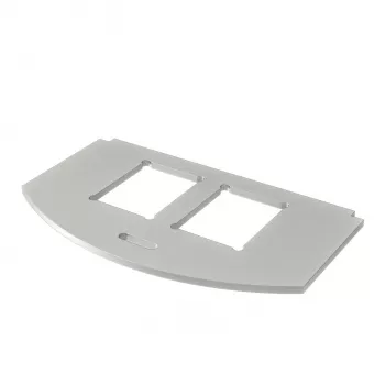 Placa de montagem tipo C OBO BETTERMANN aço inoxidável V2A MP R2 2C 7408806
