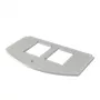 Placa de montagem tipo C OBO BETTERMANN aço inoxidável V2A MP R2 2C 7408806
