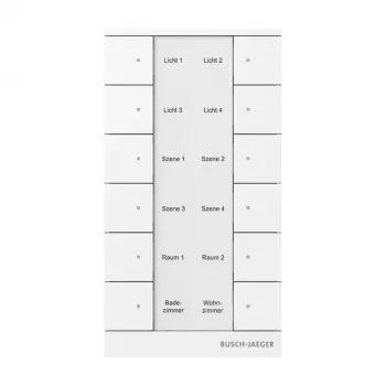 Elemento de comando branco Busch-Jaeger SB-F-12.0.11-84 (2CKA006220A0887)