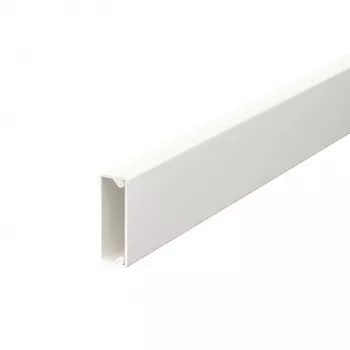 Calha de cabos OBO BETTERMANN 6150780 2000x30x10 mm branco puro (RAL 9010), PVC, tampa de encaixe, 1 unid.