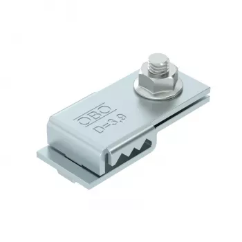 Borne de ligação e terra OBO Bettermann VEK-GRM 3.9 FS, 42x19x11 mm, aço, galvanizado em fita
