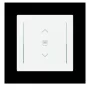 Tampa de tecla para controlo de estores, 1 via, símbolo de estore, Busch-Jaeger studio branco mate 2CKA006199A0395