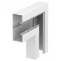 Ângulo plano OBO Bettermann GK-F70170RW branco puro 70x170mm 6274720