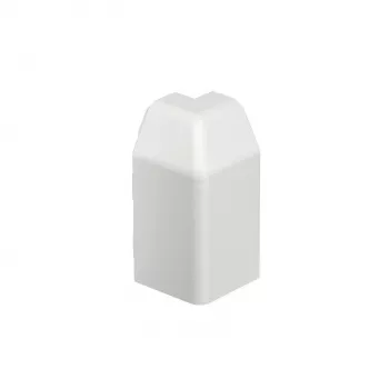Canto exterior OBO Bettermann SL AE2070 rws para calha de cabos 20x70, branco puro (RAL 9010), PVC 6132270
