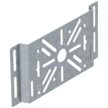 OBO Bettermann MP FS Placa de montagem, horizontal, 110mm x 225mm, aço, galvanizado em banda 7084919