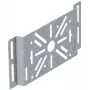 OBO Bettermann MP FS Placa de montagem, horizontal, 110mm x 225mm, aço, galvanizado em banda 7084919
