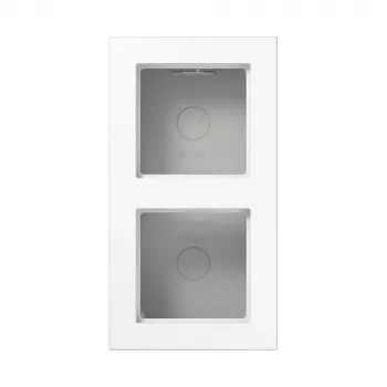 JUNG A5582BFAWW Caixa de superfície, 2-fach, branco alpino