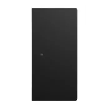BUSCH-JAEGER BJ 6230-20-915 Tampa de balancé duplo Busch-balance SI, esquerda/direita, sem impressão, preto mate 2CKA006220A1003