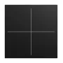 BUSCH-JAEGER Tampa 4-fach LFW/A.4.55.11-915 preto mate (2CKA006199A0542)