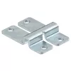 OBO WB GR FT Fixador de parede e chão para calhas de cabos de grelha, aparafusável/rebitável, aço galvanizado a quente 6017160