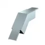 OBO BETTERMANN PLM-BF 45° Curva descendente para suporte de cabos 800x100mm galvanizado a quente 7218106