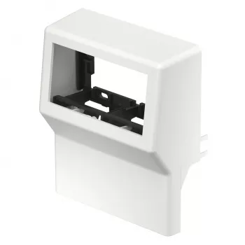 OBO BETTERMANN suporte de aparelhos SL GT5070M45 branco puro 2 vias 50/70 6134500