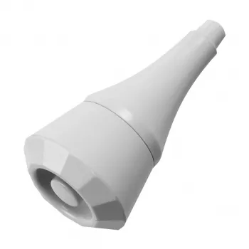 Grothe KKO 3736A botão de campainha de porta suspenso, 1 NA, branco 64063