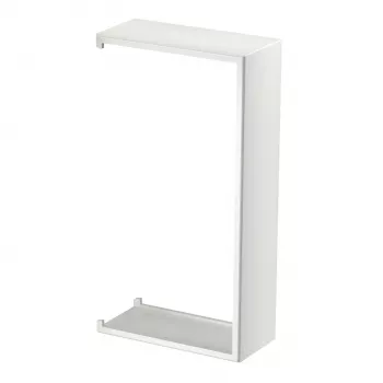 OBO BETTERMANN Rehau SIGNA BASE elemento de vedação para recorte de serra 70x130 mm, RAL 9010 branco puro 6132791