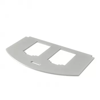 OBO Bettermann tipo B placa de montagem V2A aço inoxidável MP R2 2B (7408804)