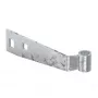 OBO BETTERMANN 7207060 componente de ligação para proteção contra raios e ligação à terra, condutor redondo 8-10 mm para condutor plano até 30 mm, aço galvanizado a quente